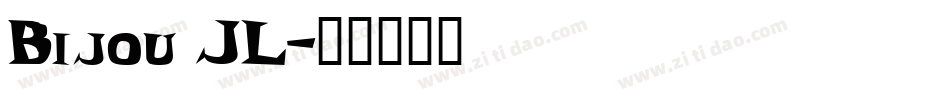 Bijou JL字体转换